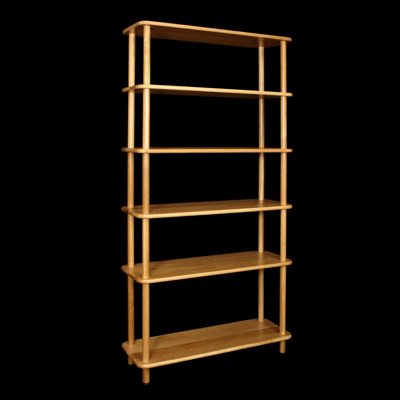 Etagère BASIQUE - 90 cm Etagère bibliothèque en chêne massif